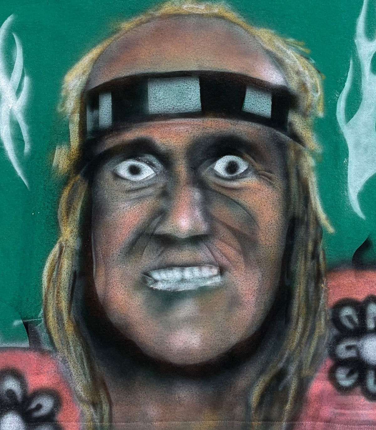 TERRY THE IMMORTAL ADIDAS AIRBRUSHED CUSTOM VINTAGE TEE