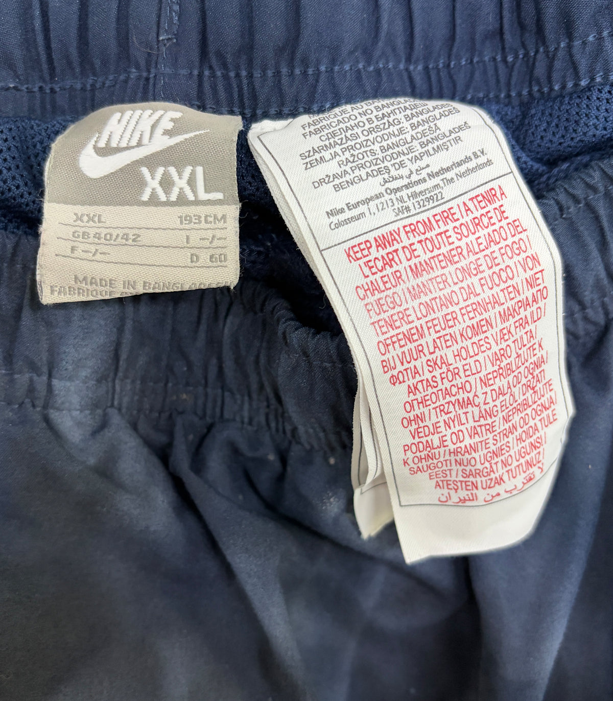 KILLER AIRBRUSHED CUSTOM VINTAGE NIKE TRACKSUIT JORTS