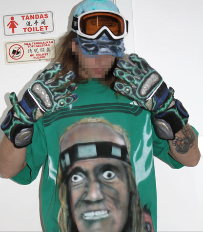 TERRY THE IMMORTAL ADIDAS AIRBRUSHED CUSTOM VINTAGE TEE
