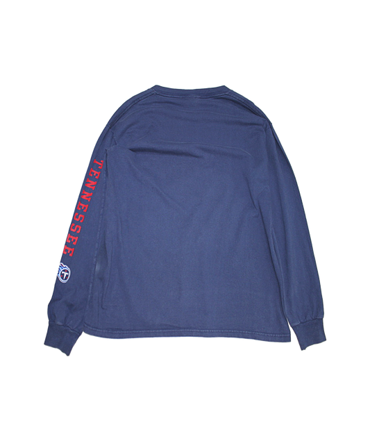 TITANS BUTTERFLY VORTEX “NFL” AIRBRUSHED CUSTOM VINTAGE LONG SLEEVE