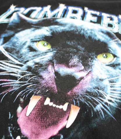 DOMREBEL PANTHER TEE IN BLACK