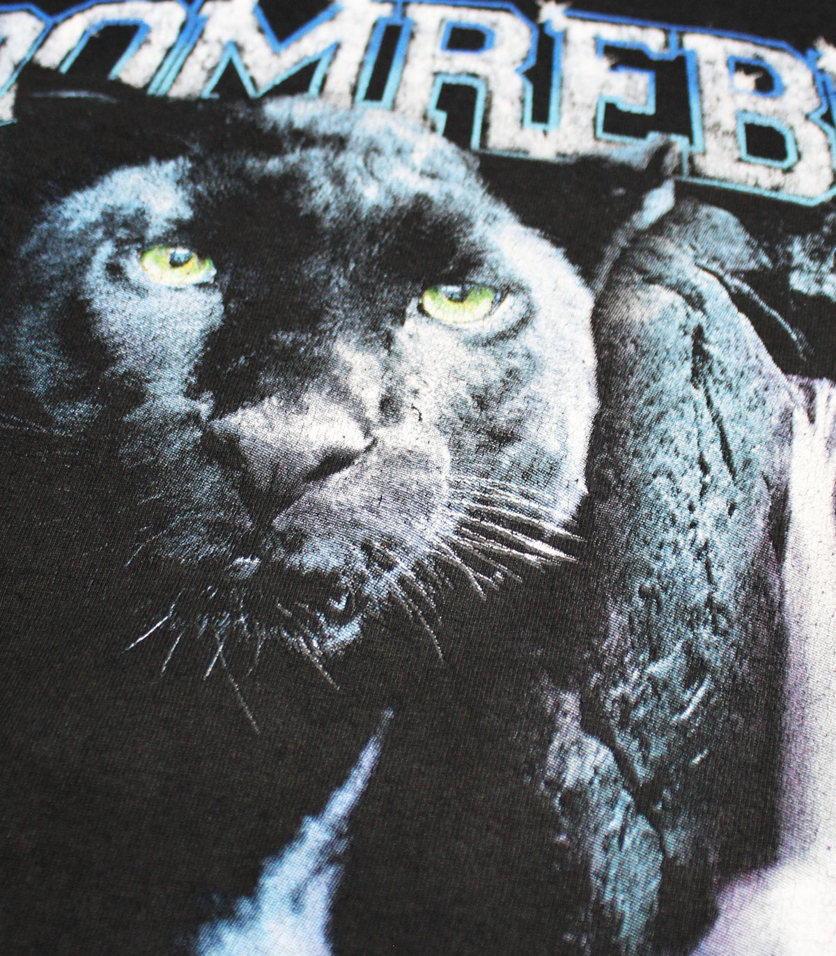 DOMREBEL PANTHER TEE IN BLACK