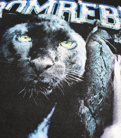 DOMREBEL PANTHER TEE IN BLACK