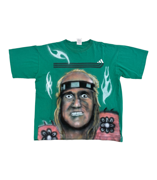 TERRY THE IMMORTAL ADIDAS AIRBRUSHED CUSTOM VINTAGE TEE