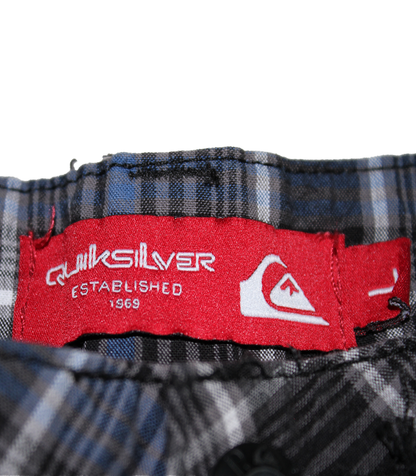 JESUS LORD AIRBRUSHED CUSTOM VINTAGE QUICKSILVER SHORT PANTS