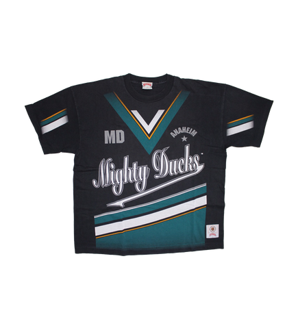NUTMEG MILLS 90’ MIGHTY DUCKS ANAHEIM NHL BAGGY VINTAGE TEE