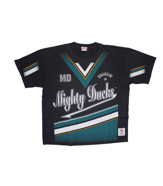 NUTMEG MILLS 90’ MIGHTY DUCKS ANAHEIM NHL BAGGY VINTAGE TEE
