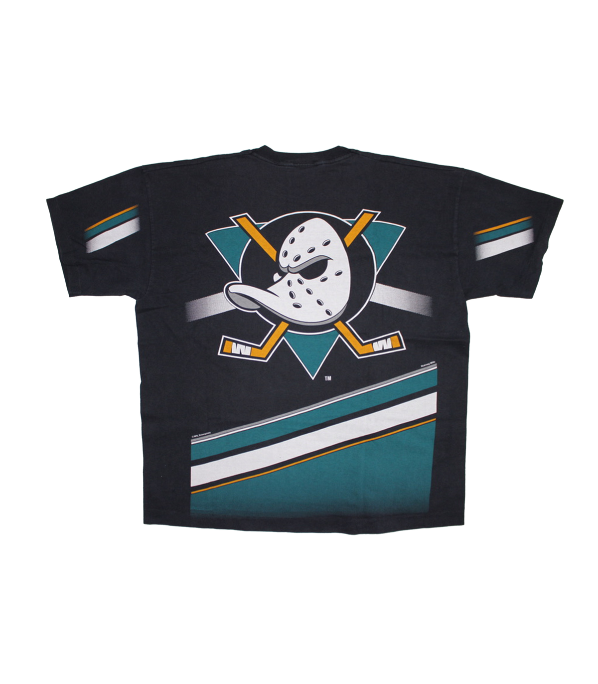 NUTMEG MILLS 90’ MIGHTY DUCKS ANAHEIM NHL BAGGY VINTAGE TEE