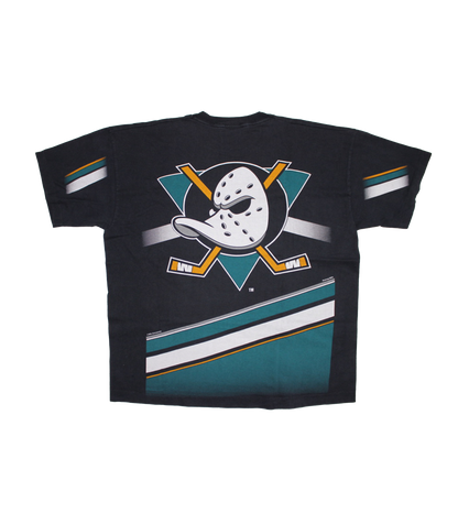 NUTMEG MILLS 90’ MIGHTY DUCKS ANAHEIM NHL BAGGY VINTAGE TEE