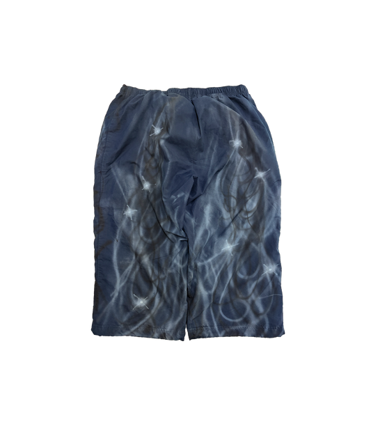 KILLER AIRBRUSHED CUSTOM VINTAGE NIKE TRACKSUIT JORTS