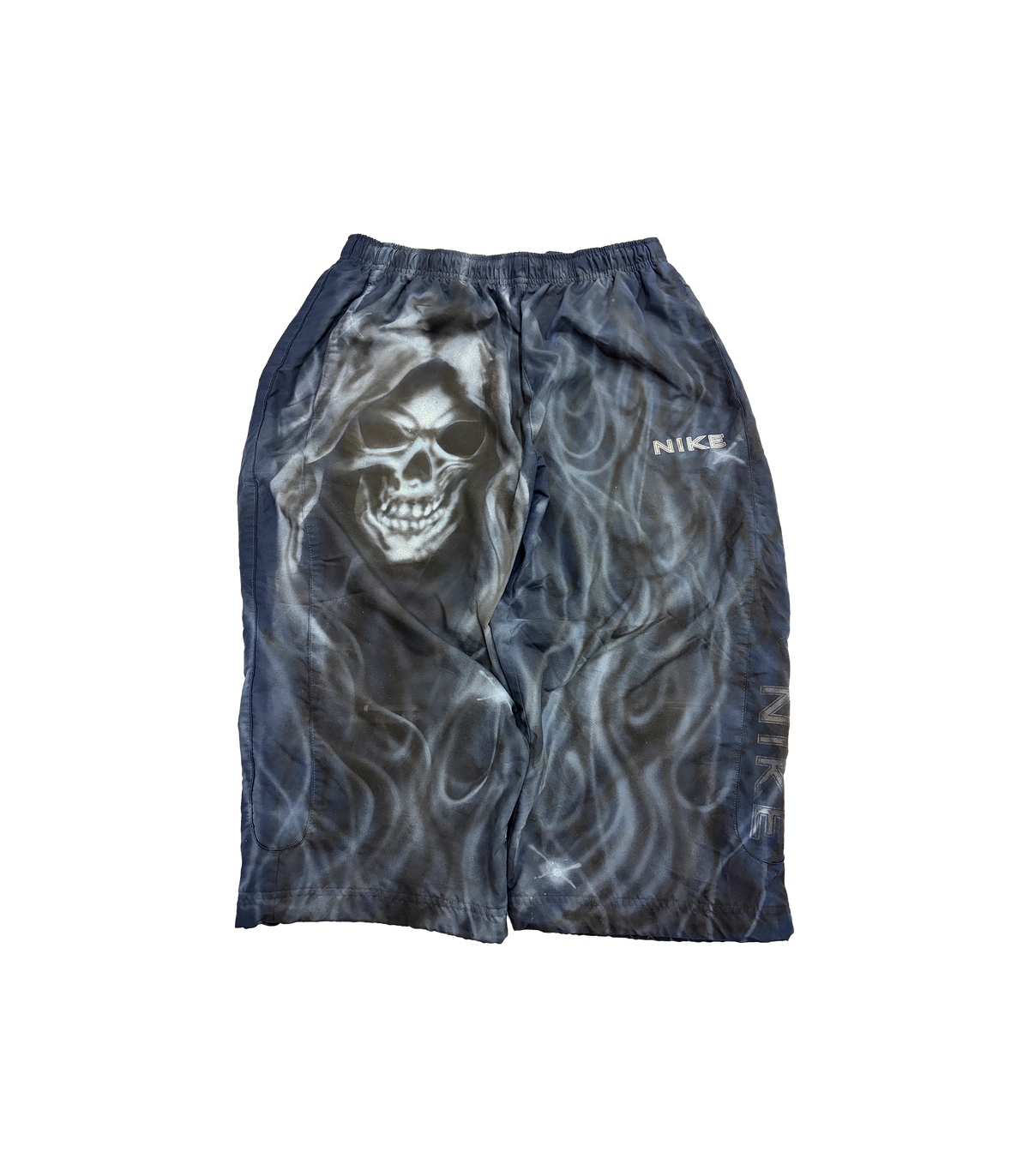 KILLER AIRBRUSHED CUSTOM VINTAGE NIKE TRACKSUIT JORTS