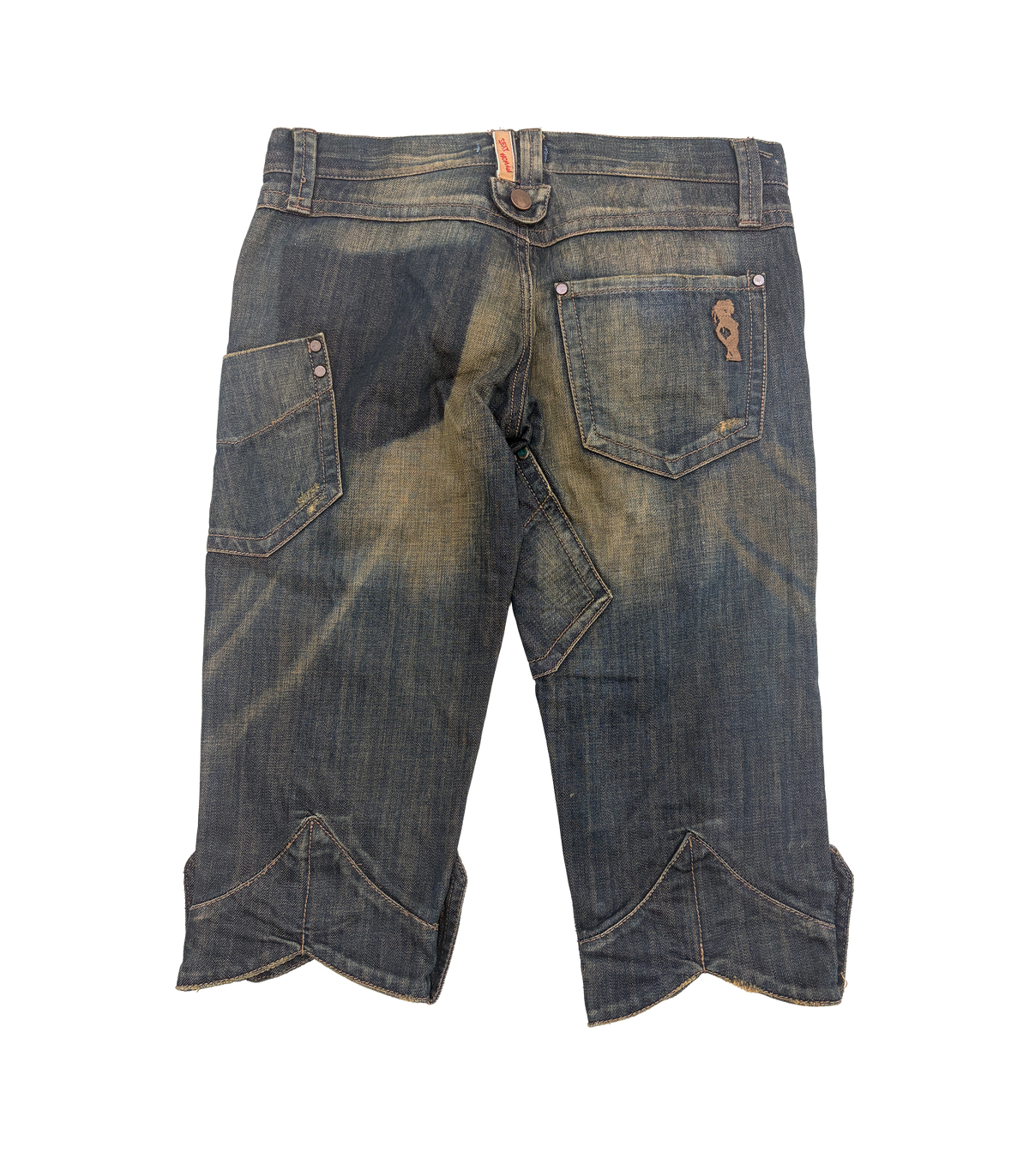 SKINNY CAPRI CUSTOM SEXY WOMAN VINTAGE JEANS