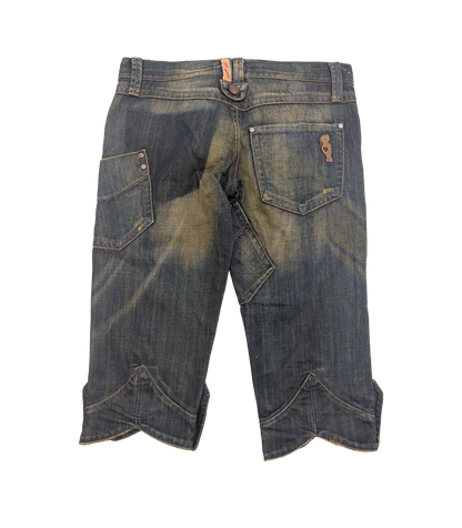 SKINNY CAPRI CUSTOM SEXY WOMAN VINTAGE JEANS