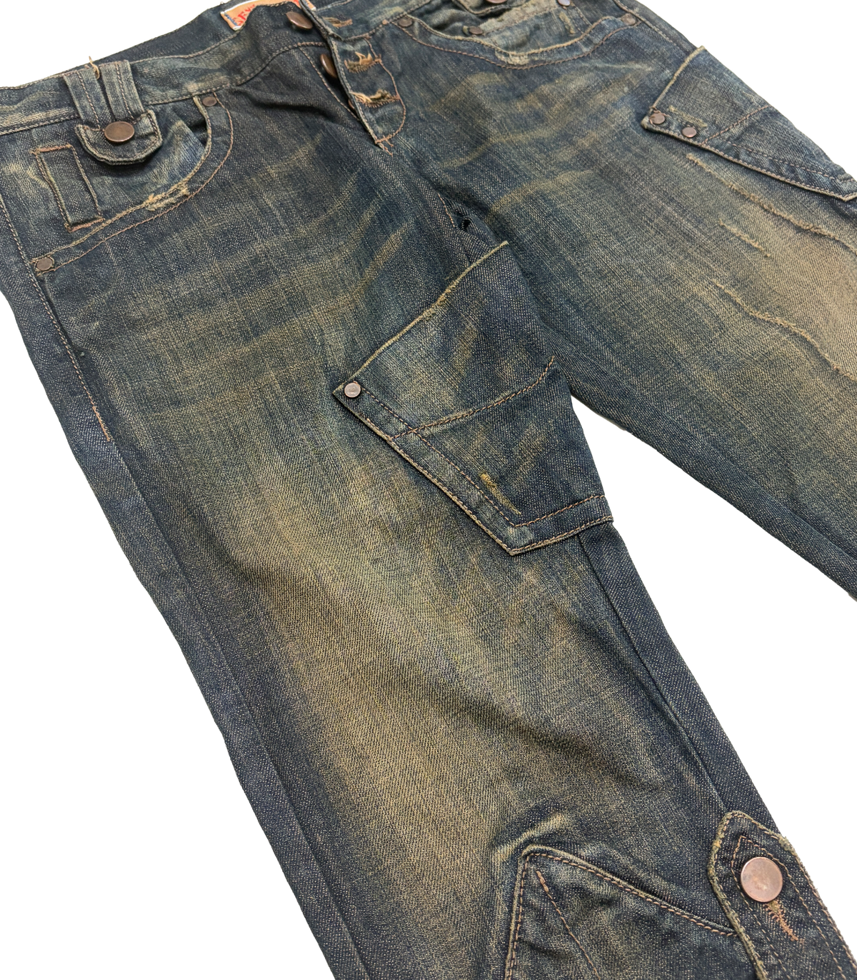 SKINNY CAPRI CUSTOM SEXY WOMAN VINTAGE JEANS