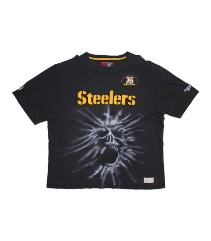 DEAD STEELERS NFL X REEBOK AIRBRUSHED CUSTOM VINTAGE TEE
