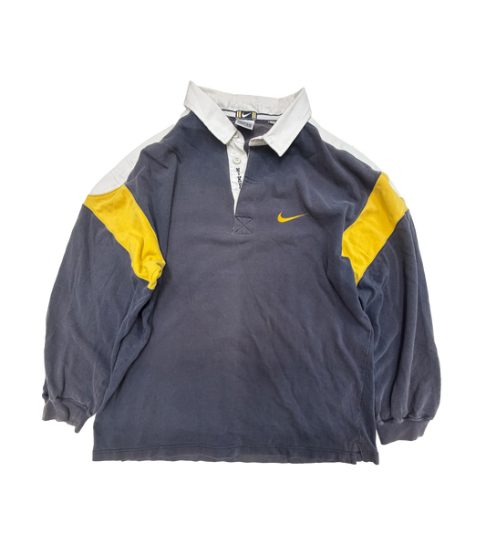 RUGBY VINTAGE NIKE BAGGY POLO LONG SLEEVE